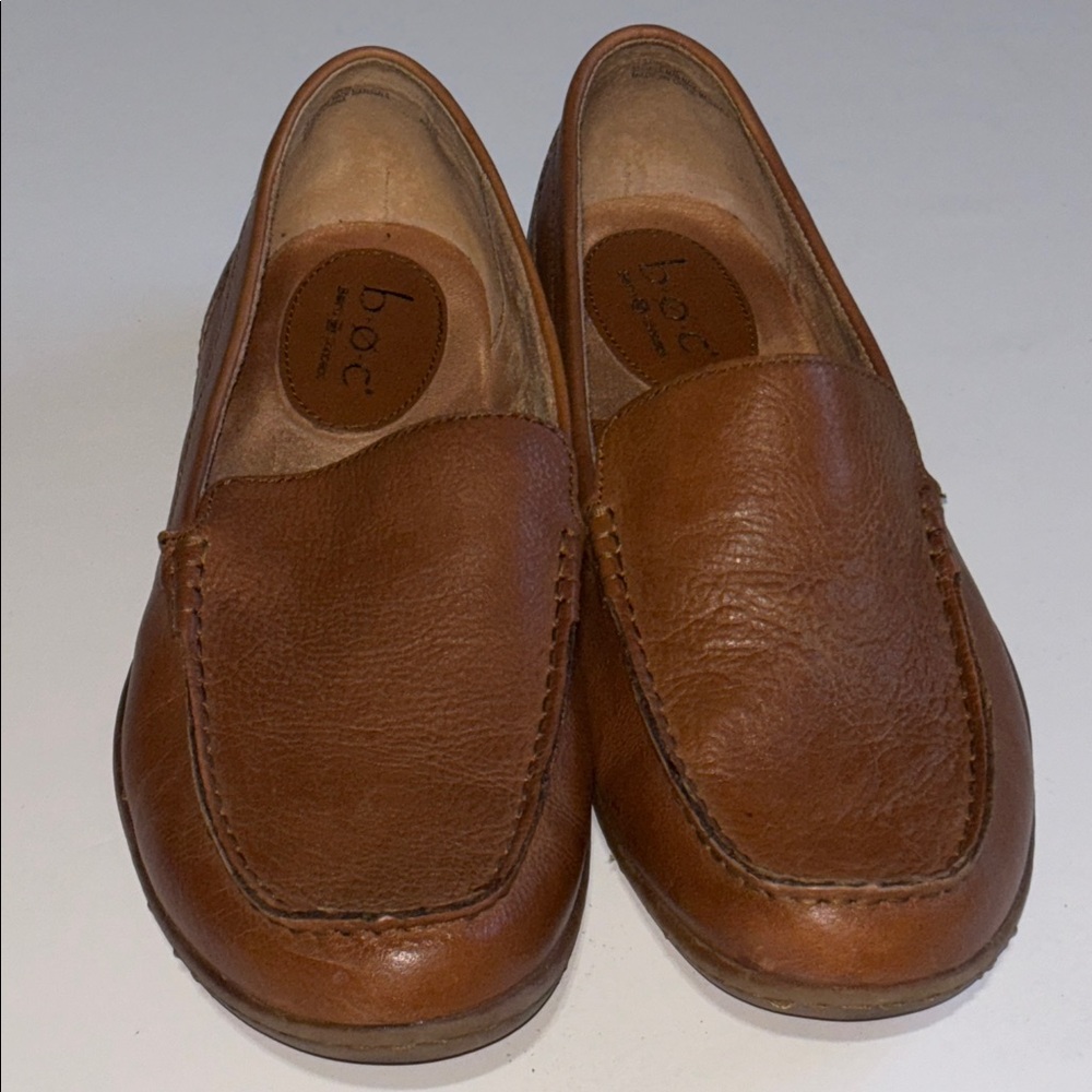 Office dress shoes size 11 Carmel color BOC Men's 11  driving shoes size 11